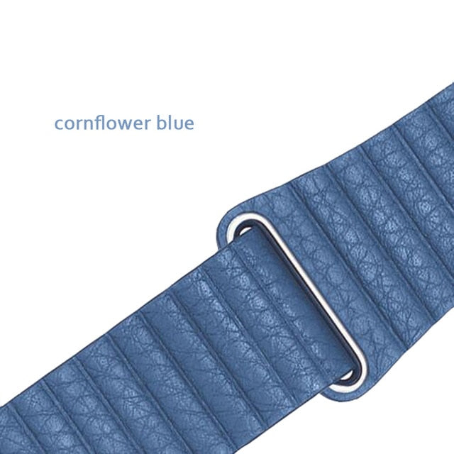 Leather loop strap for apple watch band 44 mm 40mm iwatch band 42mm 38mm Genuine Leathe watchband bracelet apple watch 5 4 3 2 1