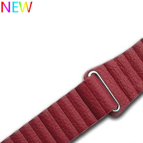 Leather loop strap for apple watch band 44 mm 40mm iwatch band 42mm 38mm Genuine Leathe watchband bracelet apple watch 5 4 3 2 1