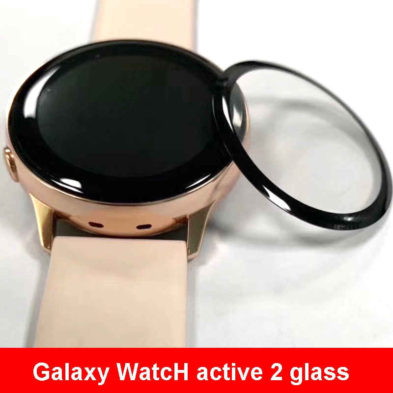 Galaxy Watch Active 2 Glass For Samsung Gear S3 Frontier 44mm 40mm/46mm/42mm S2/Sport 3D HD Full Screen Protector Film Active2