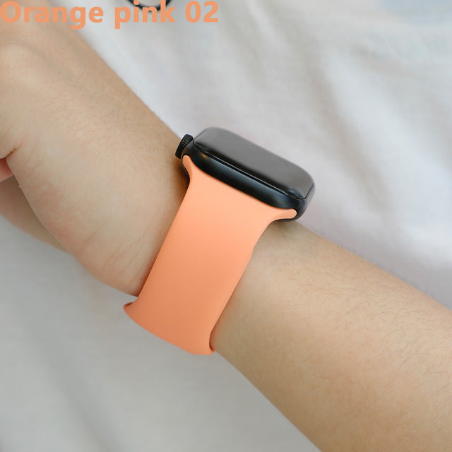 Strap For Apple Watch Band Correa iwatch 42mm 38mm 40mm bracelet Silicone Watchband Accessories 4 3 2 1 apple watch 5 band 44mm