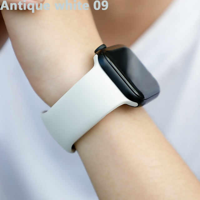 Strap For Apple Watch Band Correa iwatch 42mm 38mm 40mm bracelet Silicone Watchband Accessories 4 3 2 1 apple watch 5 band 44mm