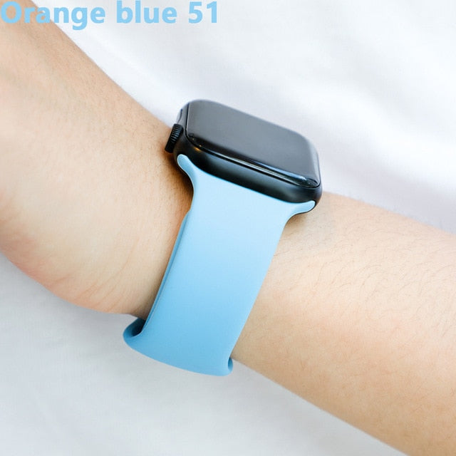 Strap For Apple Watch Band Correa iwatch 42mm 38mm 40mm bracelet Silicone Watchband Accessories 4 3 2 1 apple watch 5 band 44mm