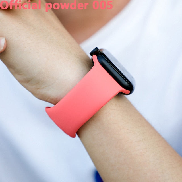 Strap For Apple Watch Band Correa iwatch 42mm 38mm 40mm bracelet Silicone Watchband Accessories 4 3 2 1 apple watch 5 band 44mm