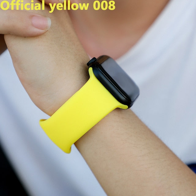 Strap For Apple Watch Band Correa iwatch 42mm 38mm 40mm bracelet Silicone Watchband Accessories 4 3 2 1 apple watch 5 band 44mm