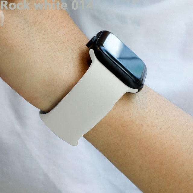 Strap For Apple Watch Band Correa iwatch 42mm 38mm 40mm bracelet Silicone Watchband Accessories 4 3 2 1 apple watch 5 band 44mm