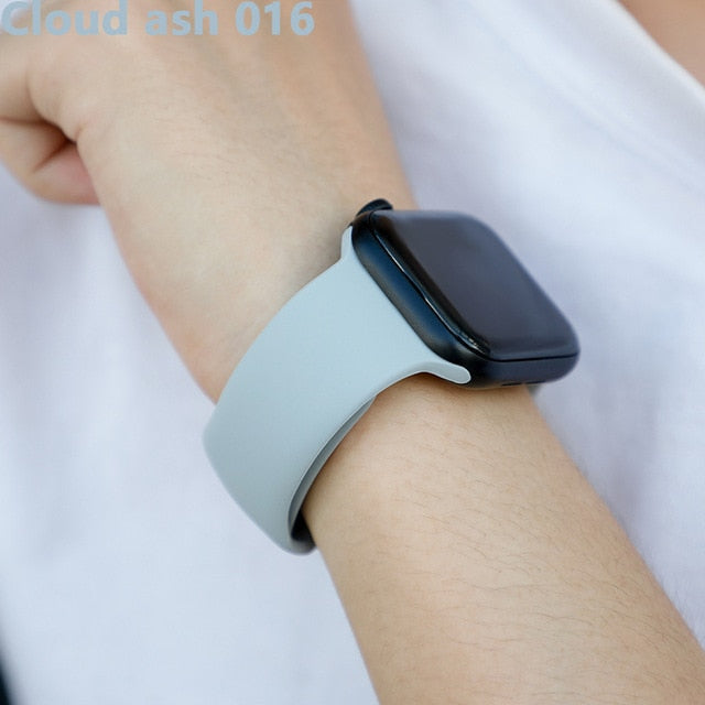 Strap For Apple Watch Band Correa iwatch 42mm 38mm 40mm bracelet Silicone Watchband Accessories 4 3 2 1 apple watch 5 band 44mm