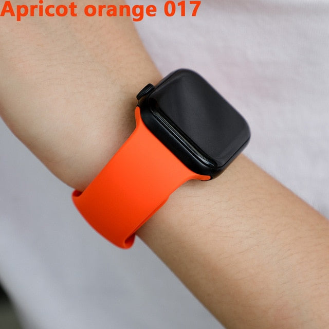 Strap For Apple Watch Band Correa iwatch 42mm 38mm 40mm bracelet Silicone Watchband Accessories 4 3 2 1 apple watch 5 band 44mm