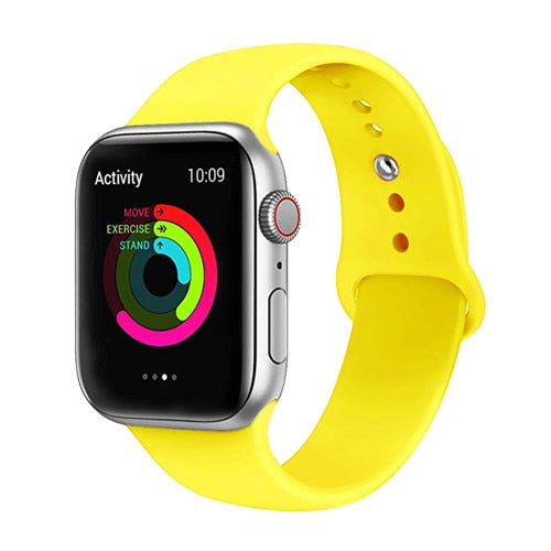 Strap For Apple Watch Band Correa iwatch 42mm 38mm 40mm bracelet Silicone Watchband Accessories 4 3 2 1 apple watch 5 band 44mm