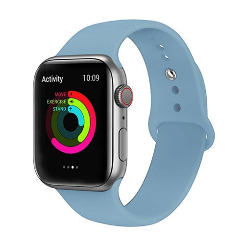 Strap For Apple Watch Band Correa iwatch 42mm 38mm 40mm bracelet Silicone Watchband Accessories 4 3 2 1 apple watch 5 band 44mm