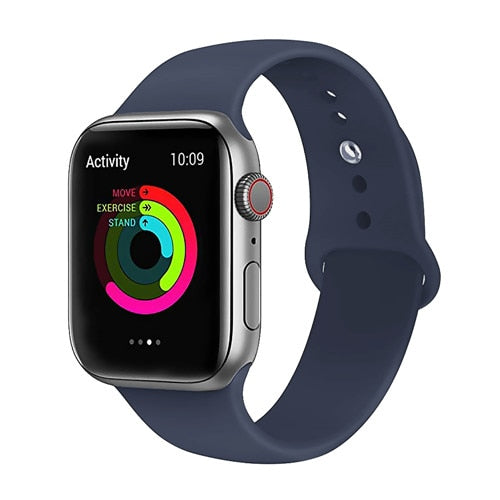 Strap For Apple Watch Band Correa iwatch 42mm 38mm 40mm bracelet Silicone Watchband Accessories 4 3 2 1 apple watch 5 band 44mm