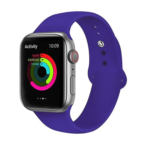 Strap For Apple Watch Band Correa iwatch 42mm 38mm 40mm bracelet Silicone Watchband Accessories 4 3 2 1 apple watch 5 band 44mm