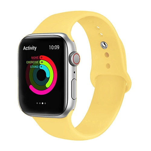 Strap For Apple Watch Band Correa iwatch 42mm 38mm 40mm bracelet Silicone Watchband Accessories 4 3 2 1 apple watch 5 band 44mm