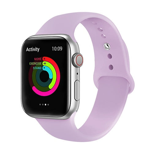 Strap For Apple Watch Band Correa iwatch 42mm 38mm 40mm bracelet Silicone Watchband Accessories 4 3 2 1 apple watch 5 band 44mm