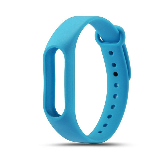 Colorful Silicone Replacement Xiaomi Wrist Strap Wristband Bracelet Watchband For Xiaomi Band 2 Miband Mi Band