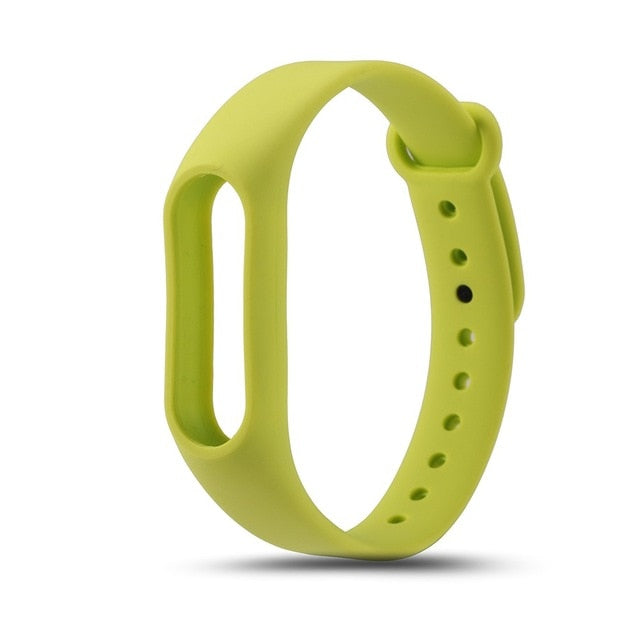 Colorful Silicone Replacement Xiaomi Wrist Strap Wristband Bracelet Watchband For Xiaomi Band 2 Miband Mi Band