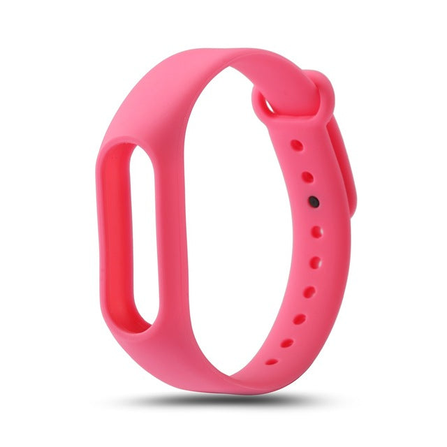 Colorful Silicone Replacement Xiaomi Wrist Strap Wristband Bracelet Watchband For Xiaomi Band 2 Miband Mi Band