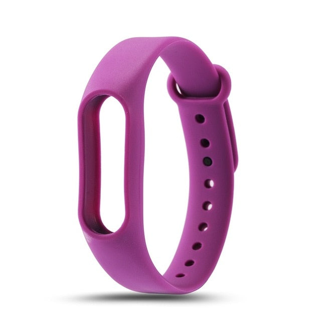 Colorful Silicone Replacement Xiaomi Wrist Strap Wristband Bracelet Watchband For Xiaomi Band 2 Miband Mi Band