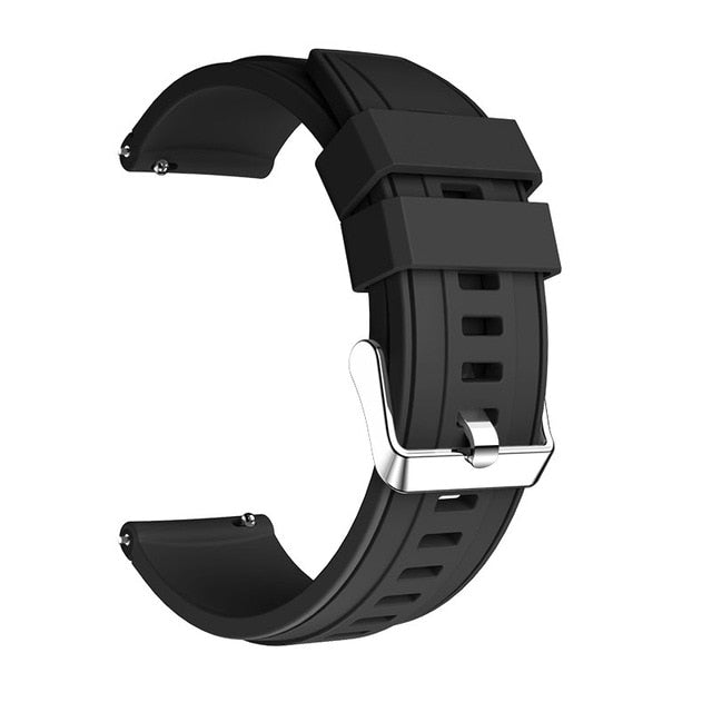 UEBN  22mm Silicone Wristband Strap for HUAWEI WATCH GT 2 46mm/GT Active 46mm HONOR Magic Band Bracelet GT2 Smartwatch Watchband