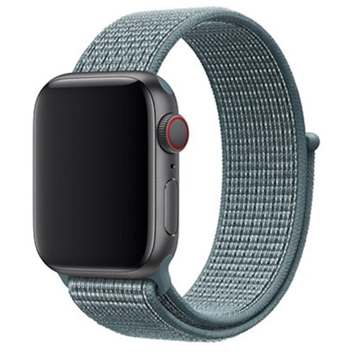 Nylon strap For Apple Watch band apple watch 5 4 3 2 44mm 40mm iWatch band 42mm 38mm correa Sport loop belt Bracelet Accessories