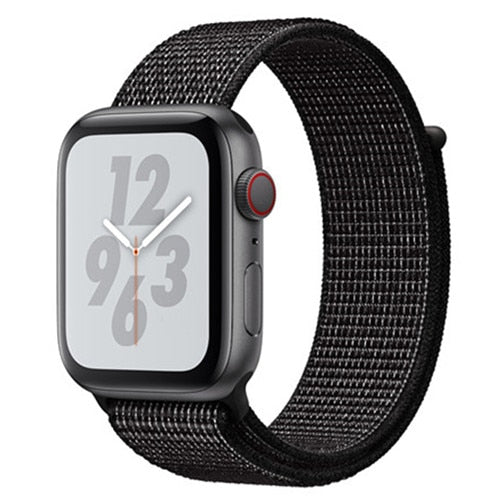 Nylon strap For Apple Watch band apple watch 5 4 3 2 44mm 40mm iWatch band 42mm 38mm correa Sport loop belt Bracelet Accessories