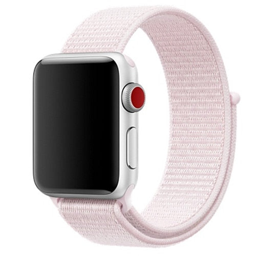Nylon strap For Apple Watch band apple watch 5 4 3 2 44mm 40mm iWatch band 42mm 38mm correa Sport loop belt Bracelet Accessories