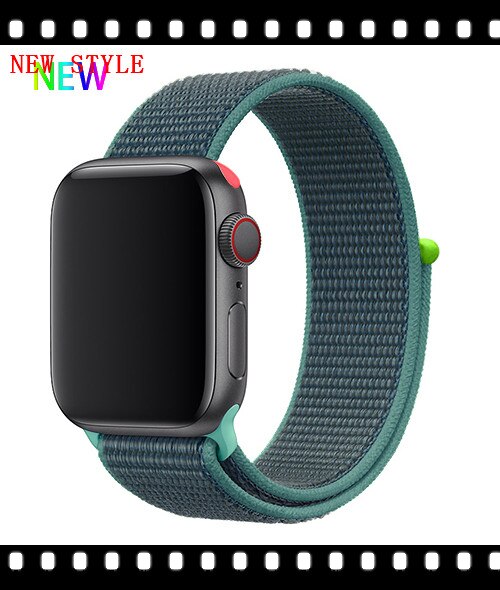 Nylon strap For Apple Watch band apple watch 5 4 3 2 44mm 40mm iWatch band 42mm 38mm correa Sport loop belt Bracelet Accessories