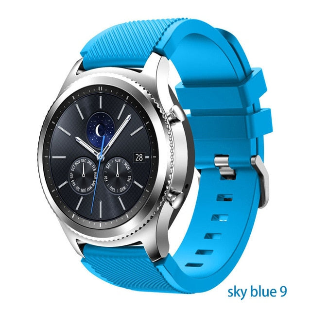 20 22mm watch band For Samsung Galaxy watch 46mm 42mm active 2 gear S3 Frontier strap huawei watch GT 2 strap amazfit bip 47 44