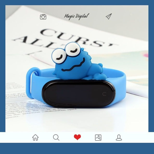Cute band for miband 4 strap replacement silicone mi 4 band straps toy my band 3 strap for xiaomi miband 3/4 band accessories