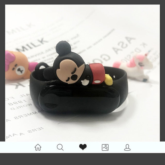 Cute band for miband 4 strap replacement silicone mi 4 band straps toy my band 3 strap for xiaomi miband 3/4 band accessories