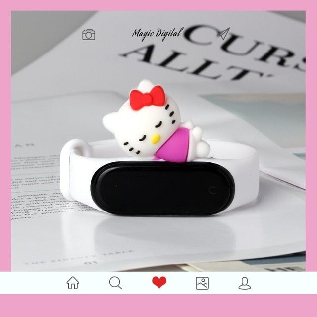 Cute band for miband 4 strap replacement silicone mi 4 band straps toy my band 3 strap for xiaomi miband 3/4 band accessories