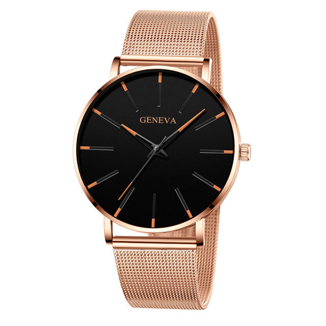 Watch Men Watch 2019 Ultra-Thin Business Men Watches Quartz Stainless Steel Band Simple Wrist Watch Male Clock Drop Shipping %