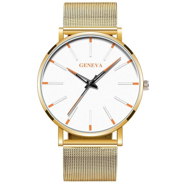 Watch Men Watch 2019 Ultra-Thin Business Men Watches Quartz Stainless Steel Band Simple Wrist Watch Male Clock Drop Shipping %