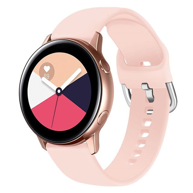 Watch Band For Samsung Galaxy Active Watch 20mm Sport Bands For Huawei Watch Replacement Watch Strap Bracelet 91018