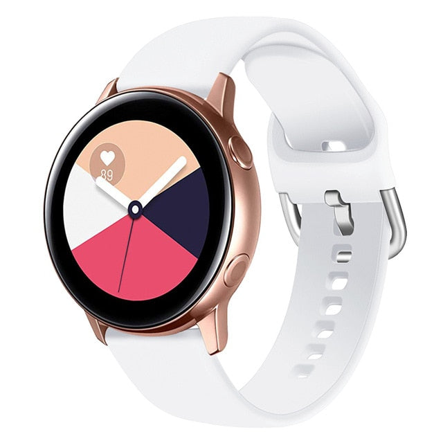 Watch Band For Samsung Galaxy Active Watch 20mm Sport Bands For Huawei Watch Replacement Watch Strap Bracelet 91018