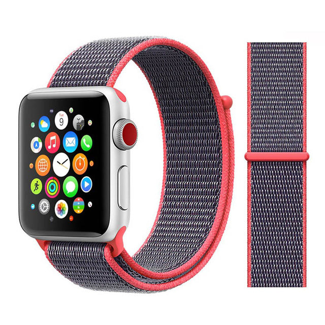 Strap For Apple Watch band 5 44mm/40mm Sport loop iwatch band 42mm 38mm correa pulseira apple watch 5 3 4 band nylon watchband
