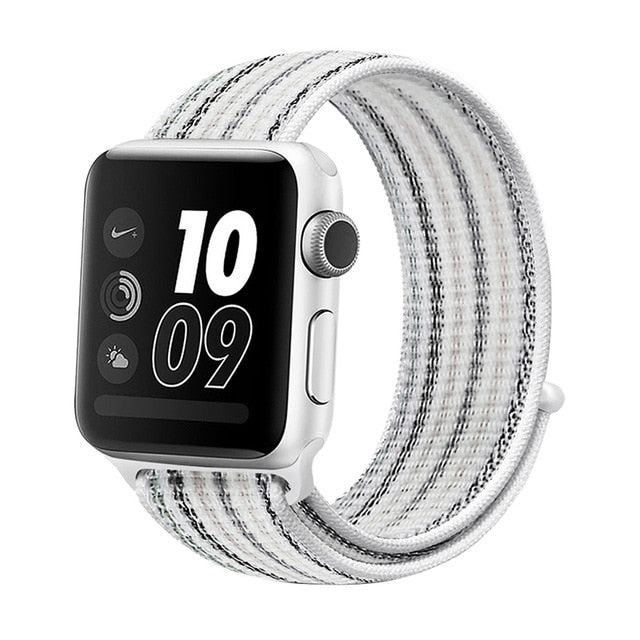 Strap For Apple Watch band 5 44mm/40mm Sport loop iwatch band 42mm 38mm correa pulseira apple watch 5 3 4 band nylon watchband