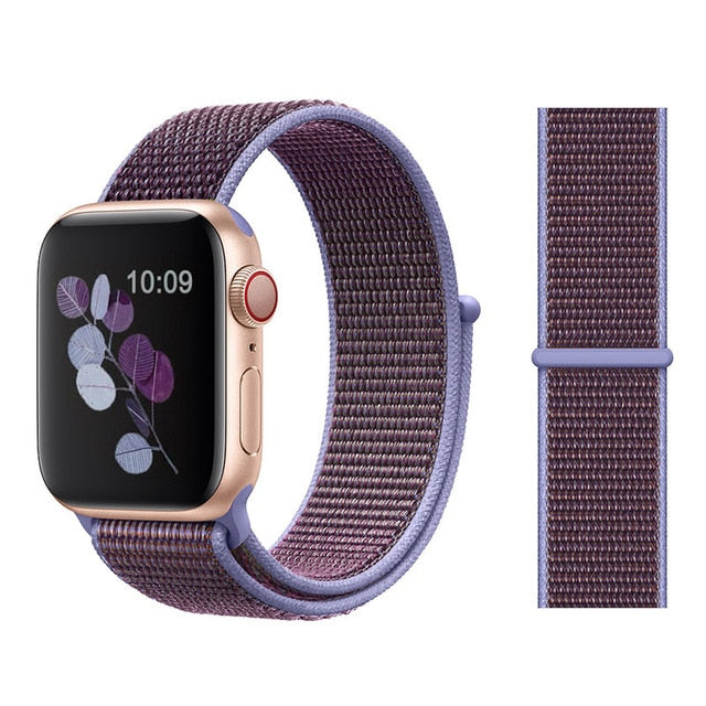Strap For Apple Watch band 5 44mm/40mm Sport loop iwatch band 42mm 38mm correa pulseira apple watch 5 3 4 band nylon watchband