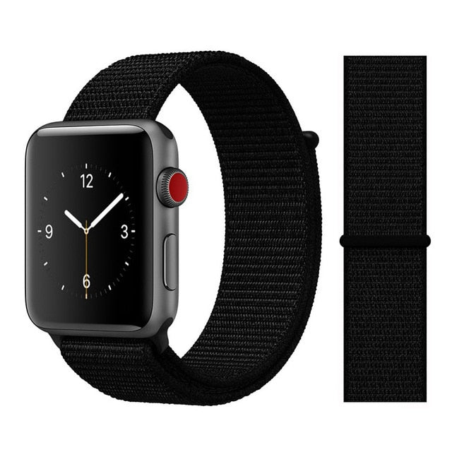 Strap For Apple Watch band 5 44mm/40mm Sport loop iwatch band 42mm 38mm correa pulseira apple watch 5 3 4 band nylon watchband