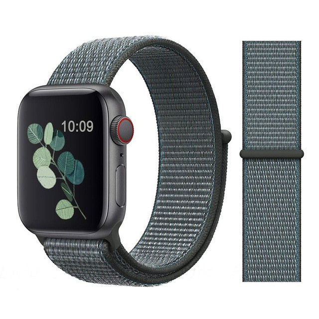 Strap For Apple Watch band 5 44mm/40mm Sport loop iwatch band 42mm 38mm correa pulseira apple watch 5 3 4 band nylon watchband
