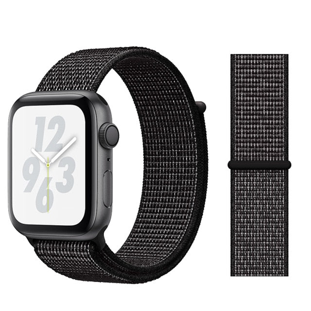 Strap For Apple Watch band 5 44mm/40mm Sport loop iwatch band 42mm 38mm correa pulseira apple watch 5 3 4 band nylon watchband