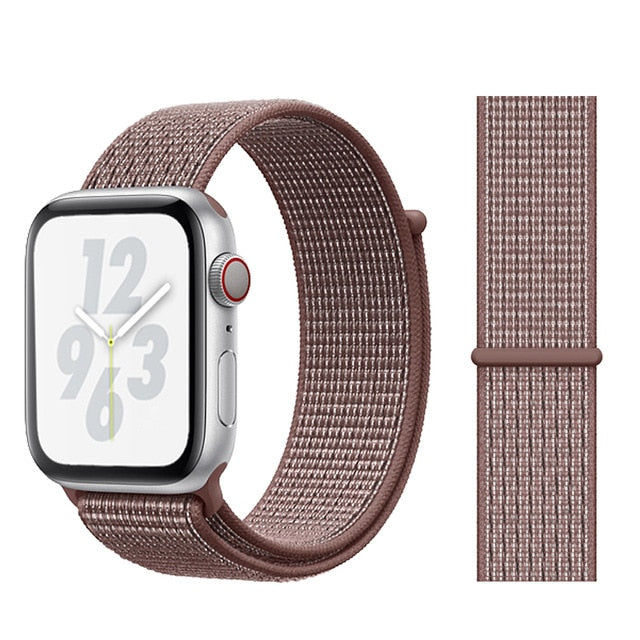 Strap For Apple Watch band 5 44mm/40mm Sport loop iwatch band 42mm 38mm correa pulseira apple watch 5 3 4 band nylon watchband