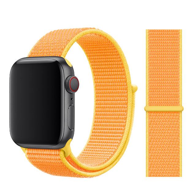 Strap For Apple Watch band 5 44mm/40mm Sport loop iwatch band 42mm 38mm correa pulseira apple watch 5 3 4 band nylon watchband