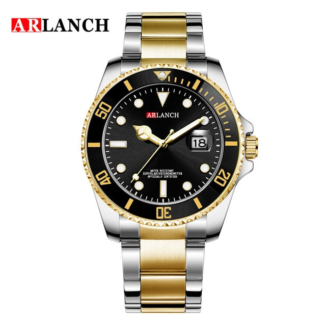 2020 Fashion Rolexable Top Brand Luxury Watch Men Sports Waterproof Date Stainless Steel Wristwatches For Man Relogio Masculino