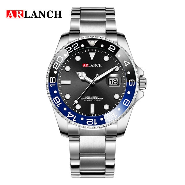 2020 Fashion Rolexable Top Brand Luxury Watch Men Sports Waterproof Date Stainless Steel Wristwatches For Man Relogio Masculino
