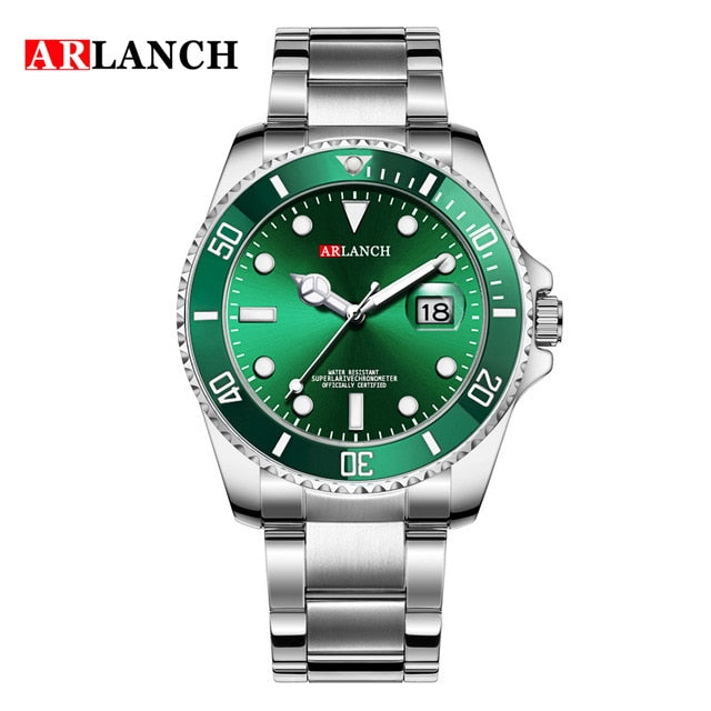 2020 Fashion Rolexable Top Brand Luxury Watch Men Sports Waterproof Date Stainless Steel Wristwatches For Man Relogio Masculino