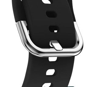 20mm22mm Soft Silicone Watchband for Samsung Galaxy Watch Active 42mm Gear S2 Sport Waterproof Women Men Bracelet Band Strap