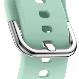 20mm22mm Soft Silicone Watchband for Samsung Galaxy Watch Active 42mm Gear S2 Sport Waterproof Women Men Bracelet Band Strap