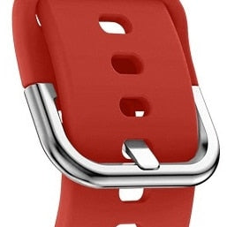 20mm22mm Soft Silicone Watchband for Samsung Galaxy Watch Active 42mm Gear S2 Sport Waterproof Women Men Bracelet Band Strap