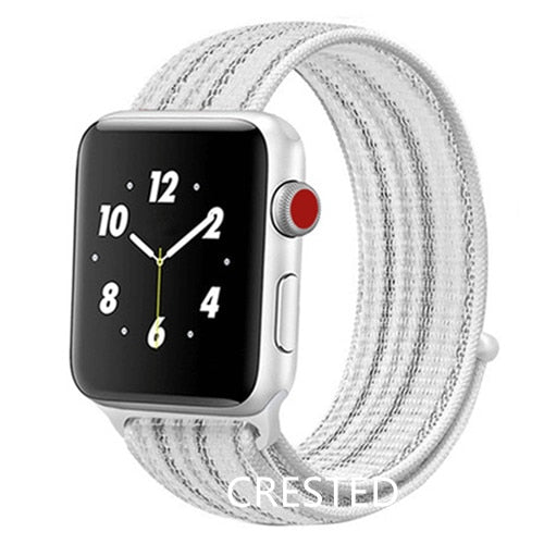 Strap For Apple Watch band 44mm/40mm Sport loop iwatch band 5 42mm 38mm correa pulseira apple watch 5 3 4 band nylon watchband