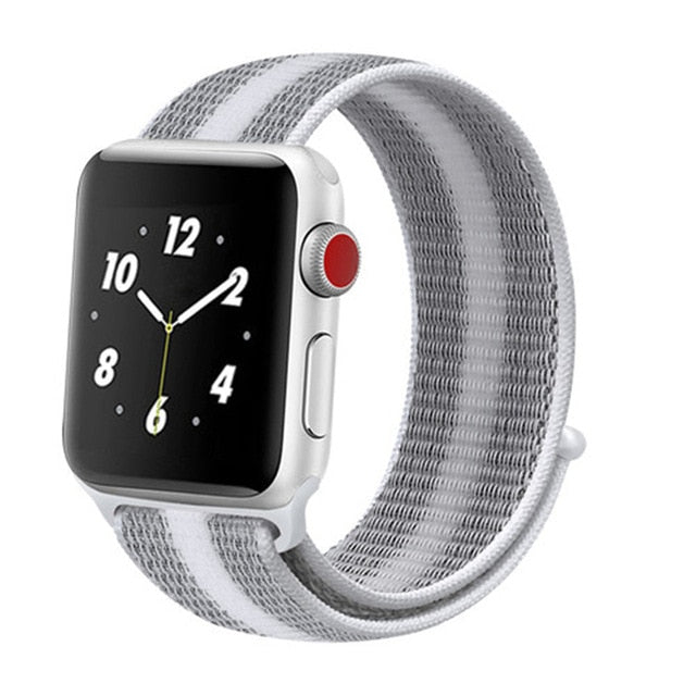Strap For Apple Watch band 44mm/40mm Sport loop iwatch band 5 42mm 38mm correa pulseira apple watch 5 3 4 band nylon watchband